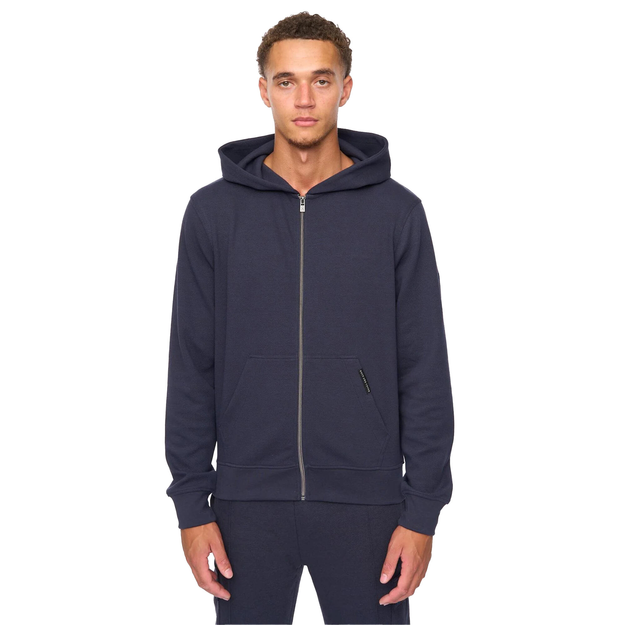 Duck and Cover Mens Optimus Full Zip Hoodie