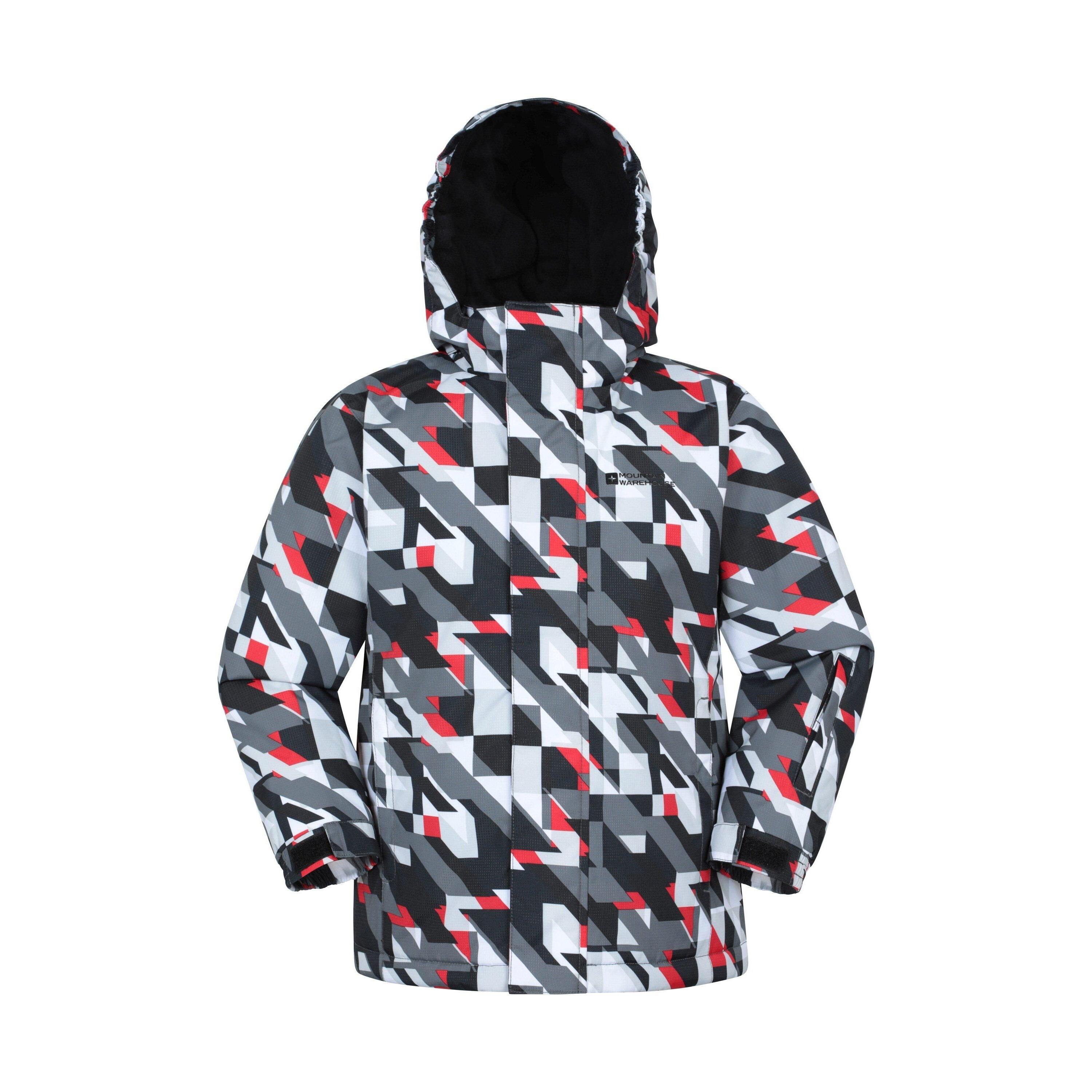 Mountain Warehouse Childrens/Kids Mogal Geometric Ski Jacket