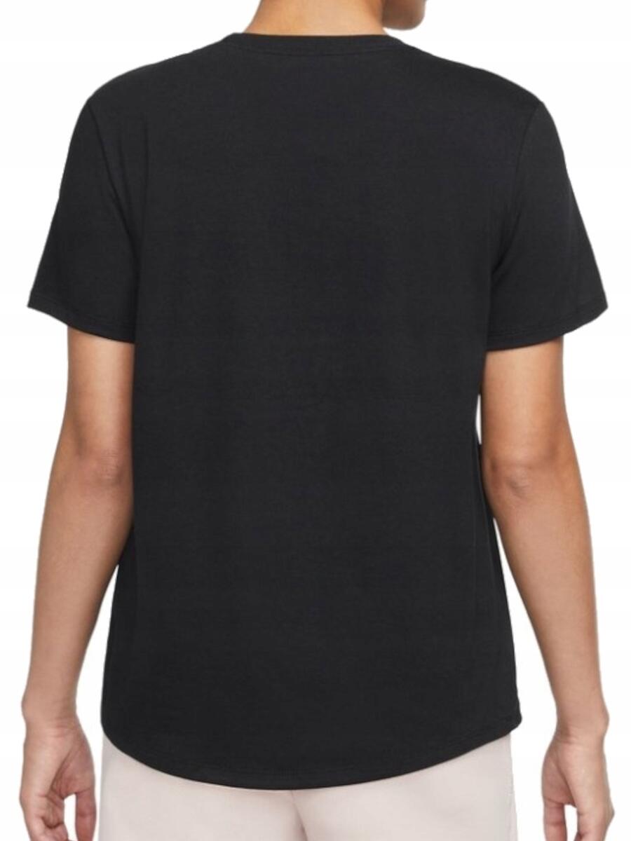 T-shirt Nike noir femme confortable 4/5