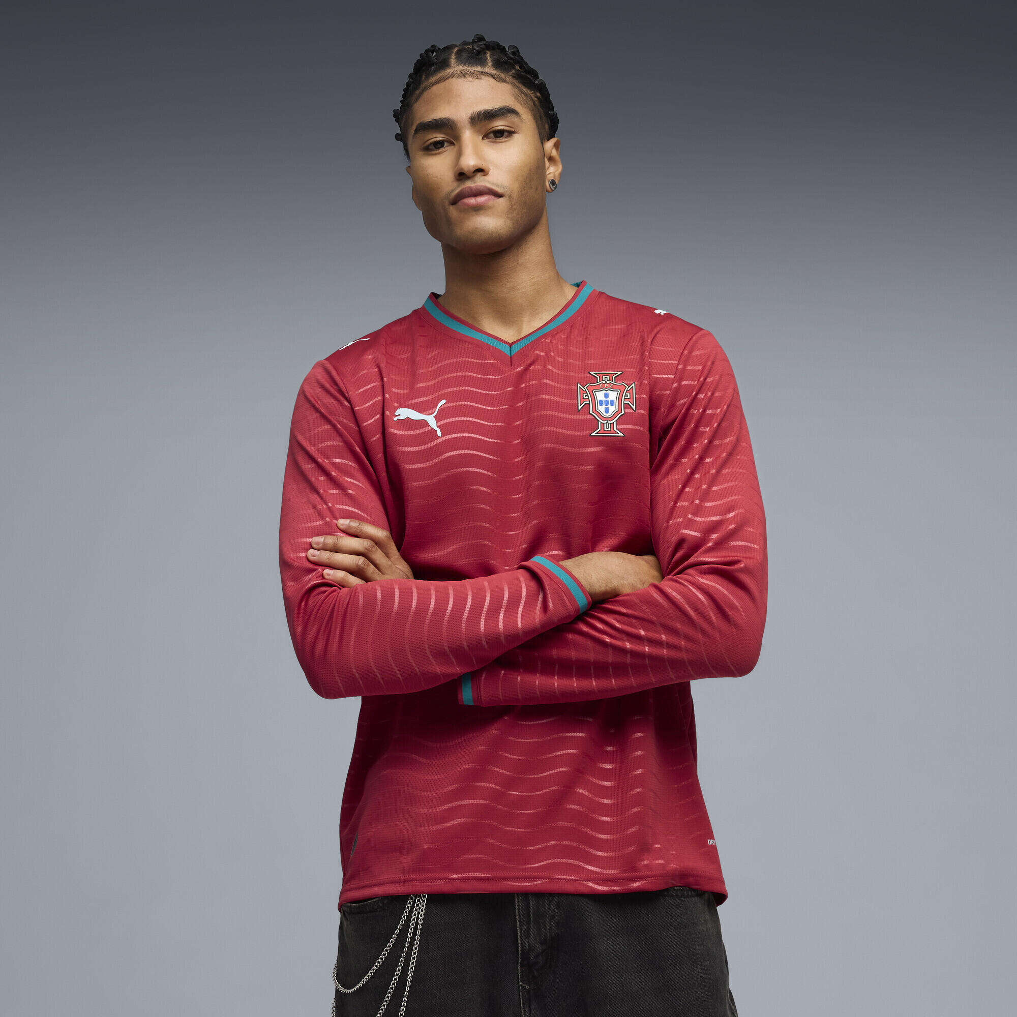 Portugal 2026 Langarm-Heimtrikot Herren PUMA 2/6