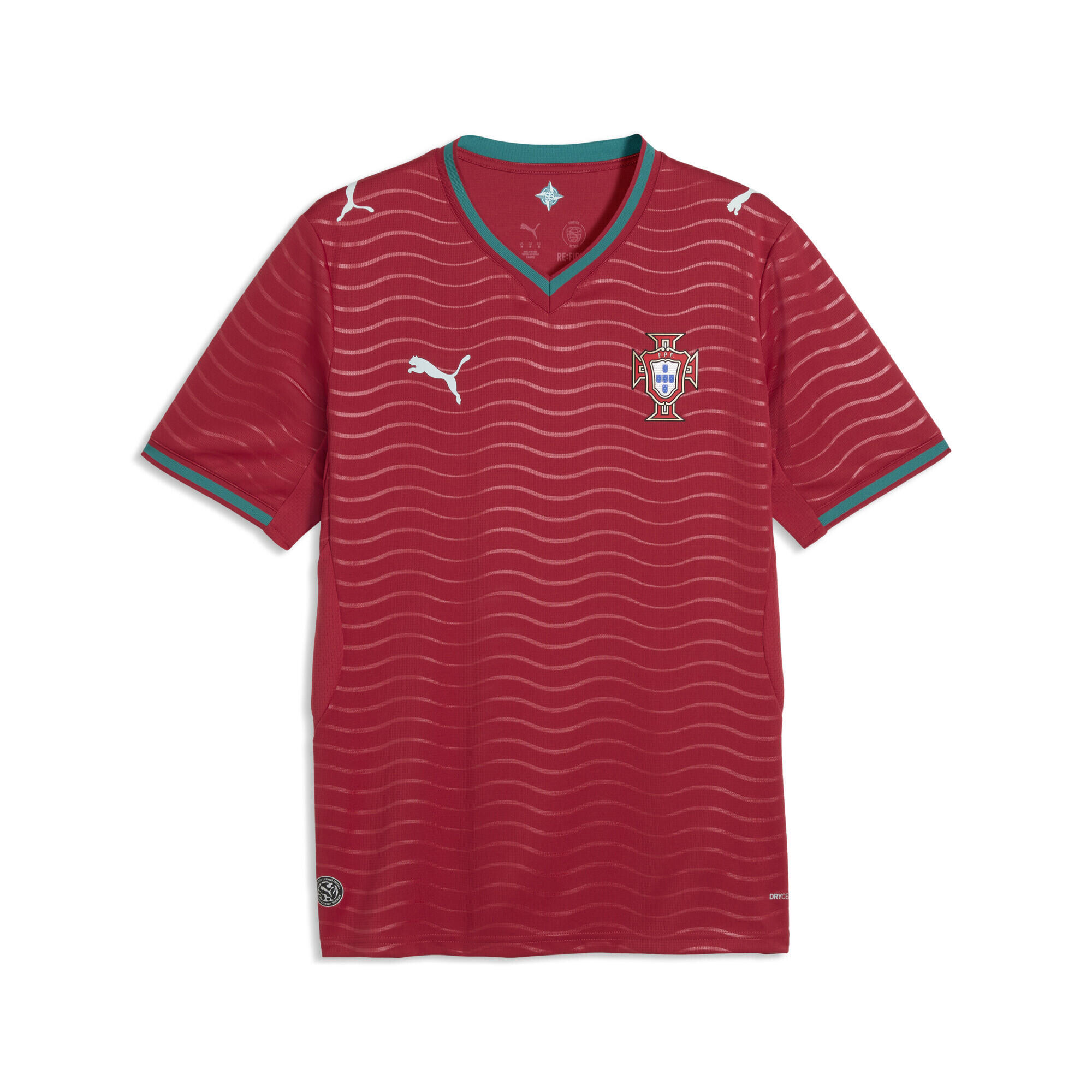 Puma - Maillot Home Portugal 2026 Homme Puma - Maillot Manches Courtes - Rouge|vert - Decathlon