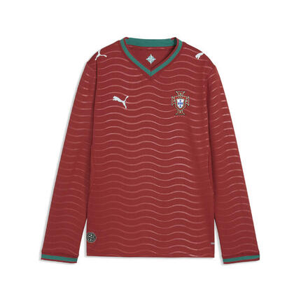 Maillot manches longues Home Portugal 2026 Enfant et Adolescent PUMA
