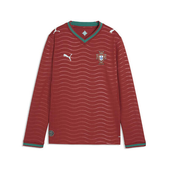 Maillot manches longues Home Portugal 2026 Enfant et Adolescent PUMA