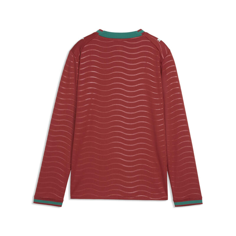 Tricou copii mânecă lungă, 2026, roșu PUMA