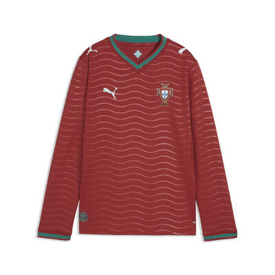 Portugal 2026 thuisshirt met lange mouwen voor jongeren puma