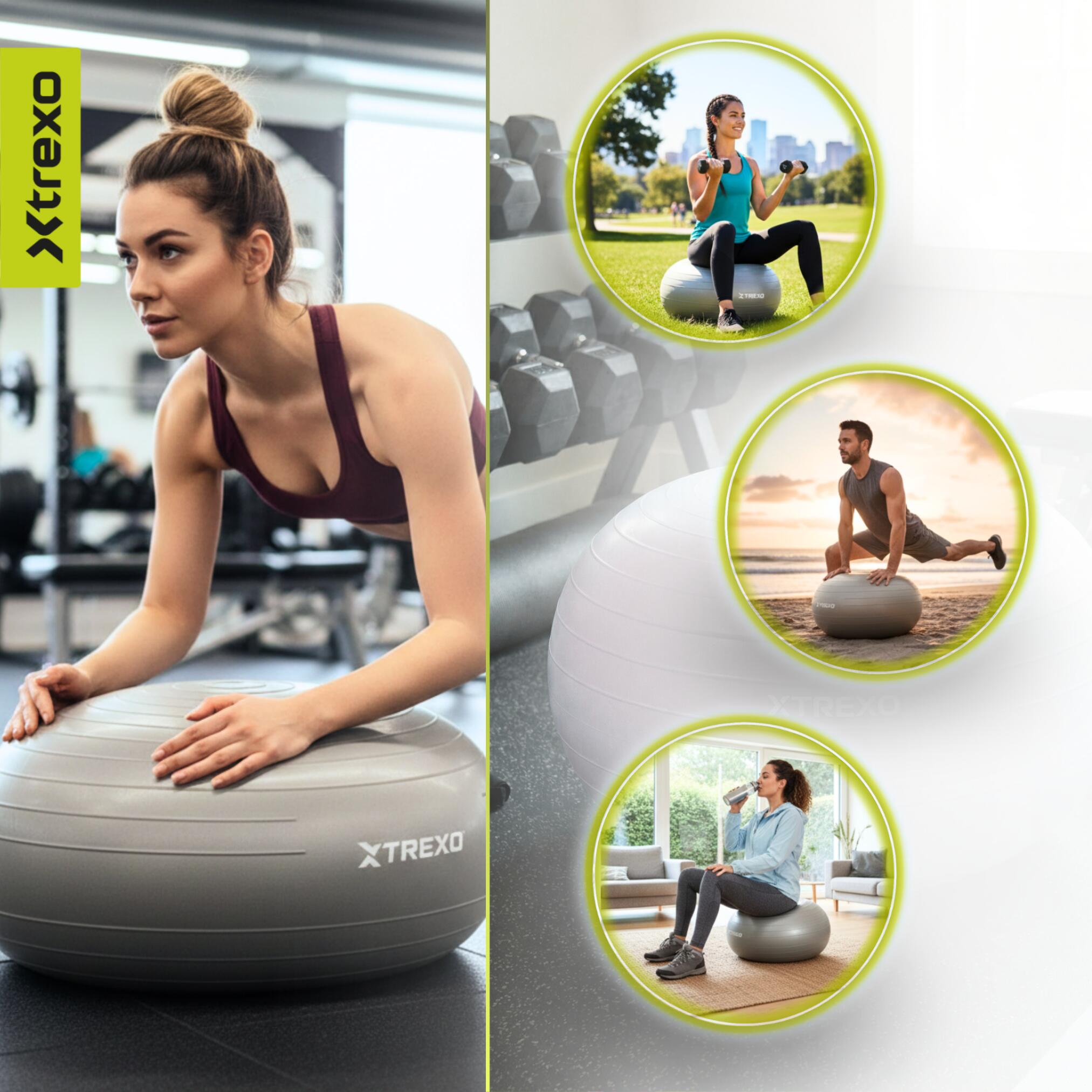 Palla da ginnastica XTREXO Donut 3/7