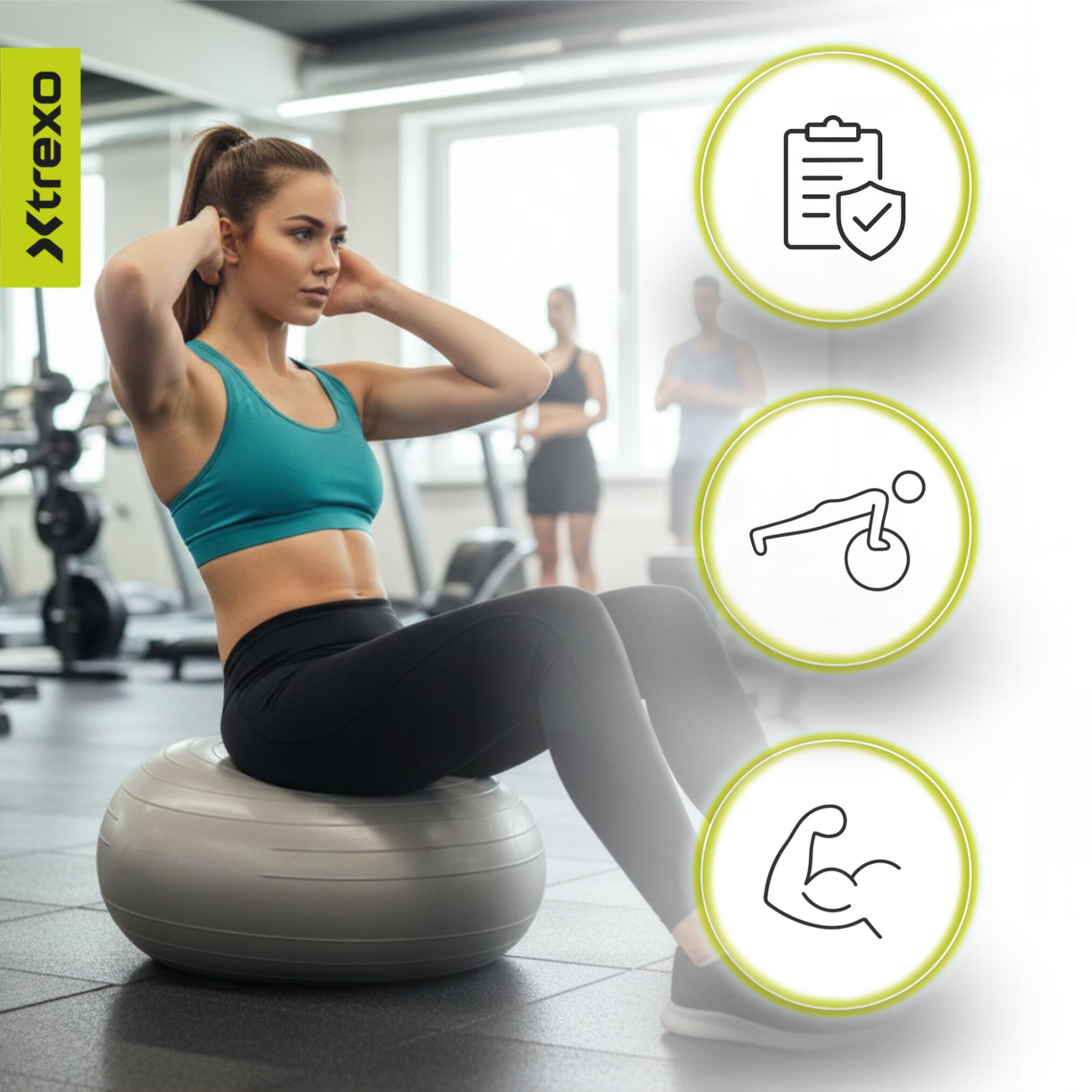 Palla da ginnastica XTREXO Donut 5/7