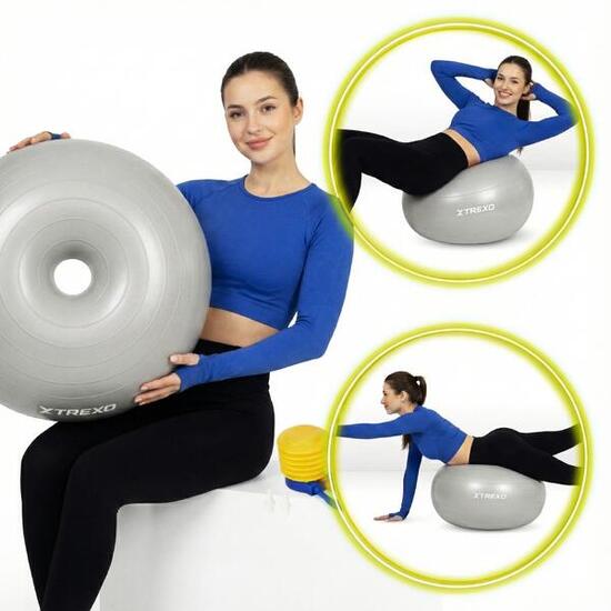Piłka gimnastyczna XTREXO Donut