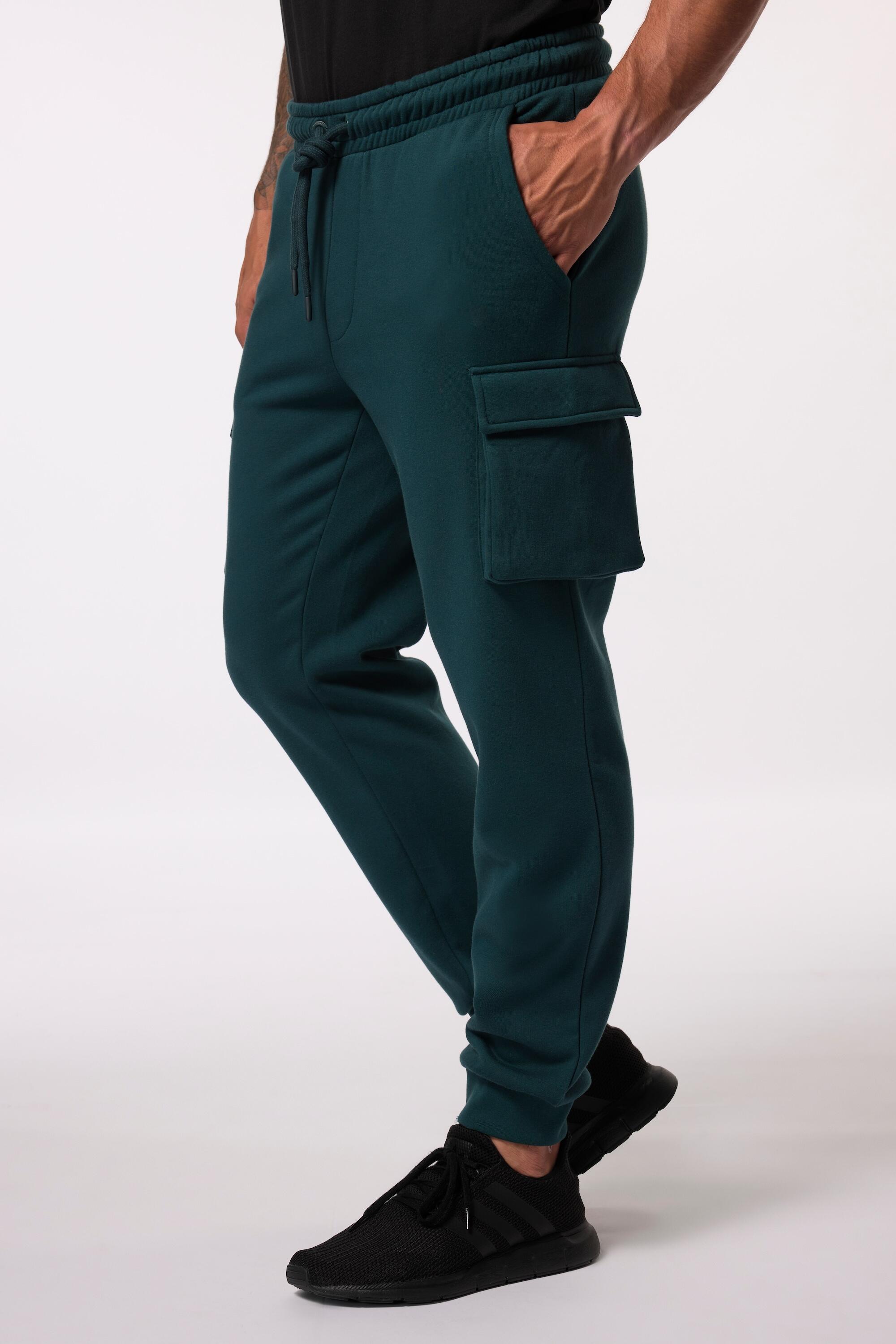 Hommes Pantalon cargo en molleton. Collection Fitness taille élastique 3/6