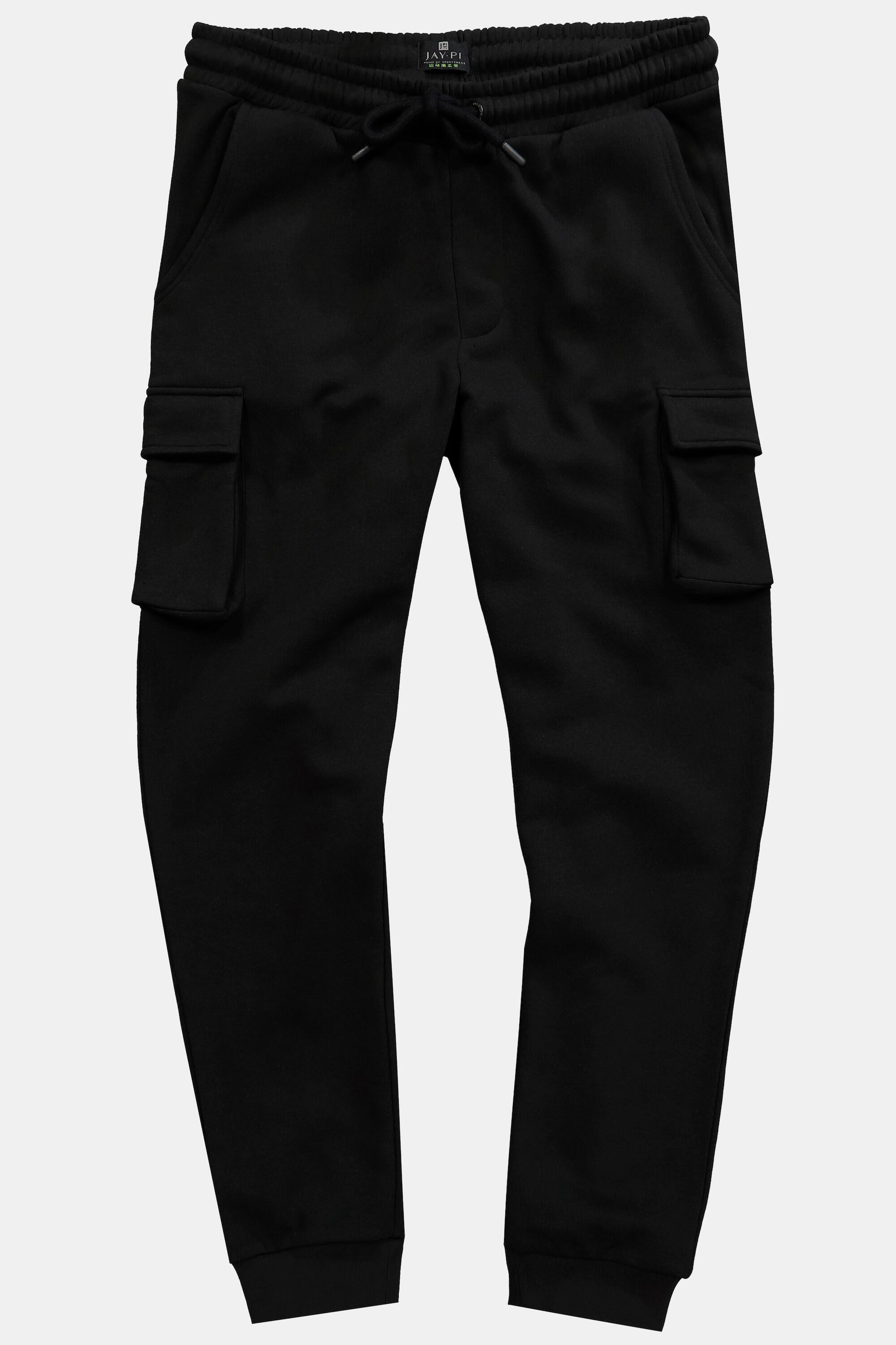 Hommes Pantalon cargo en molleton. Collection Fitness taille élastique 5/6