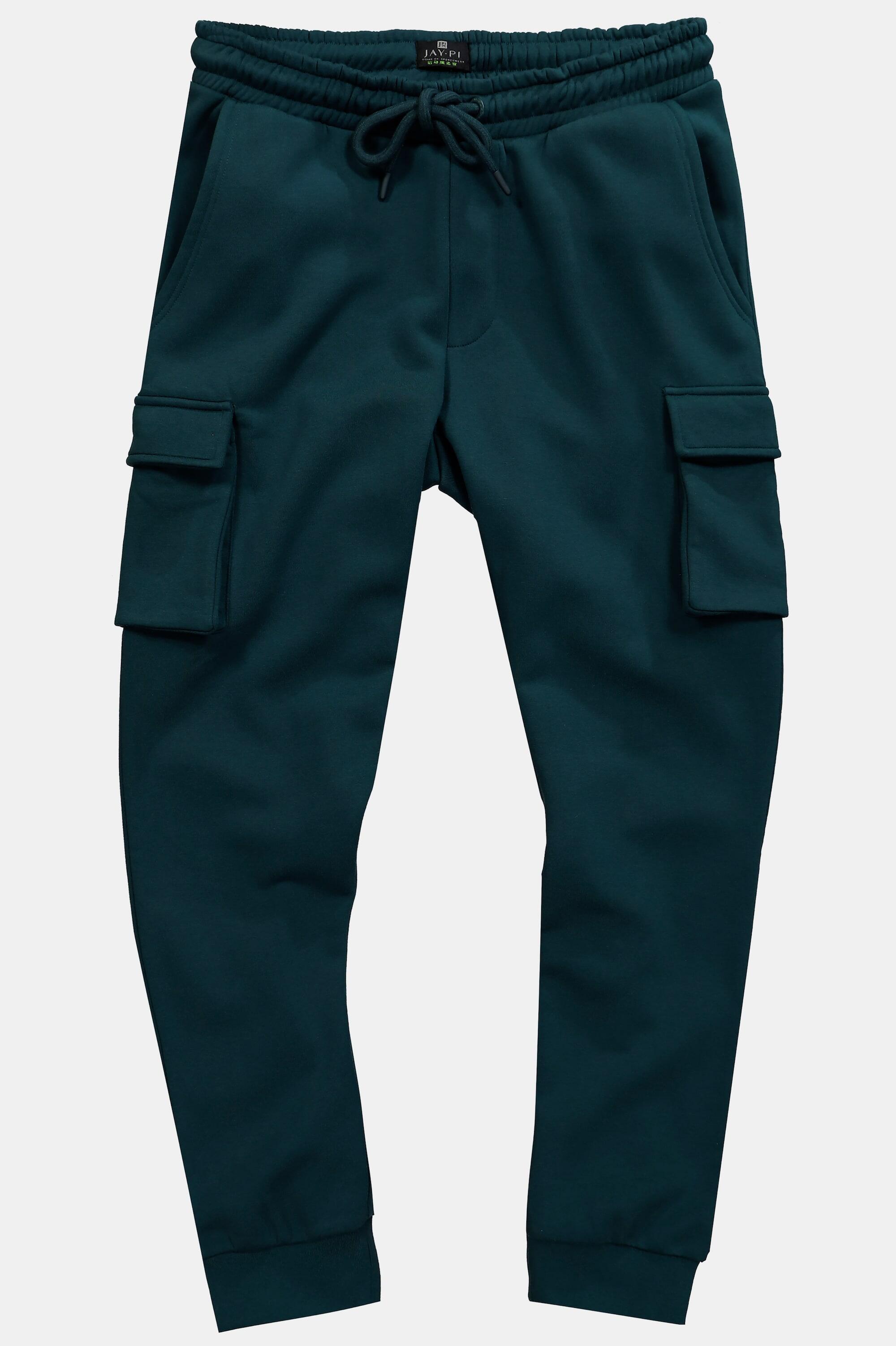 Hommes Pantalon cargo en molleton. Collection Fitness taille élastique 5/6
