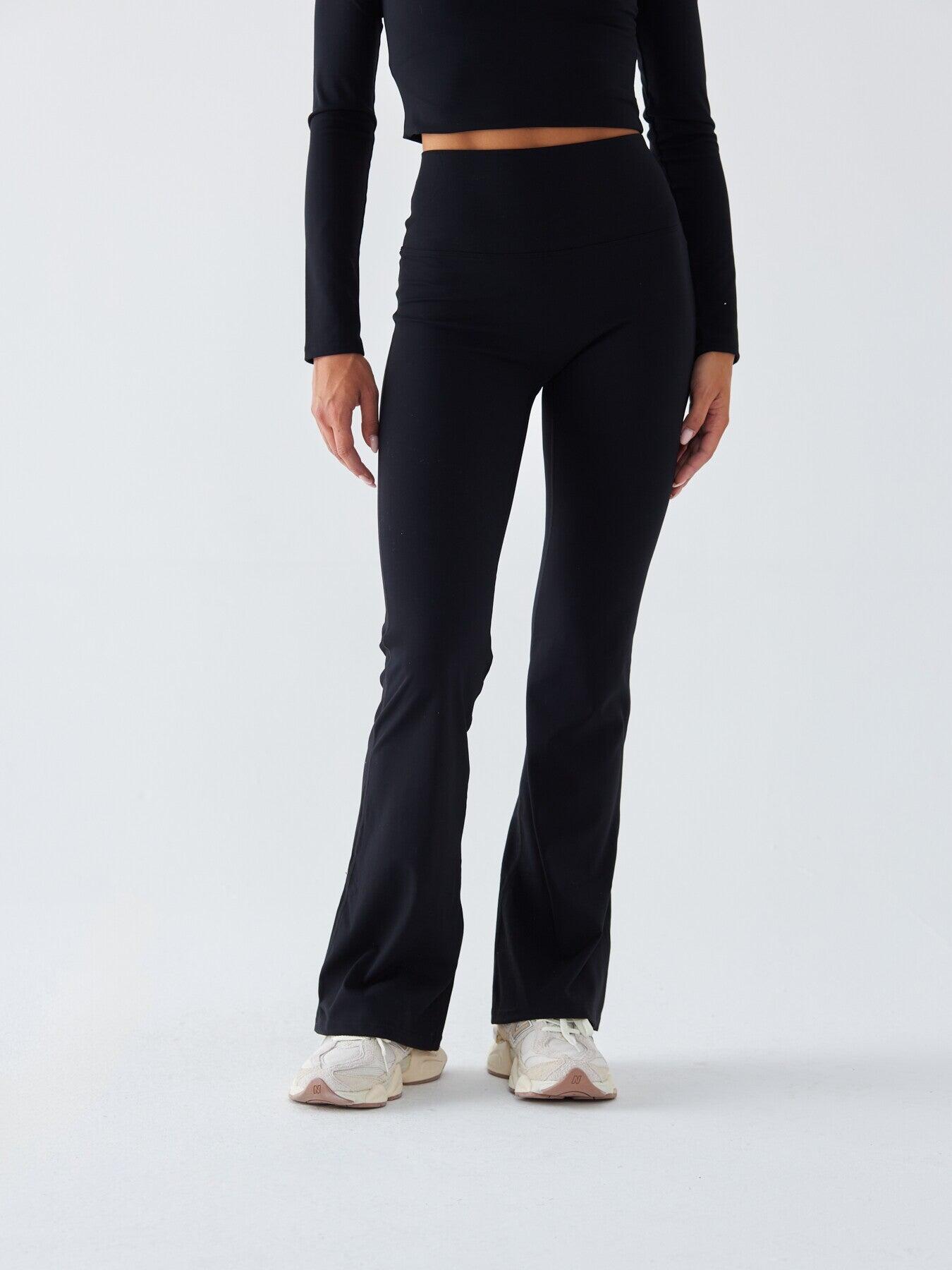 Schwarze Flrared Leggings – Morning Dew 3/7