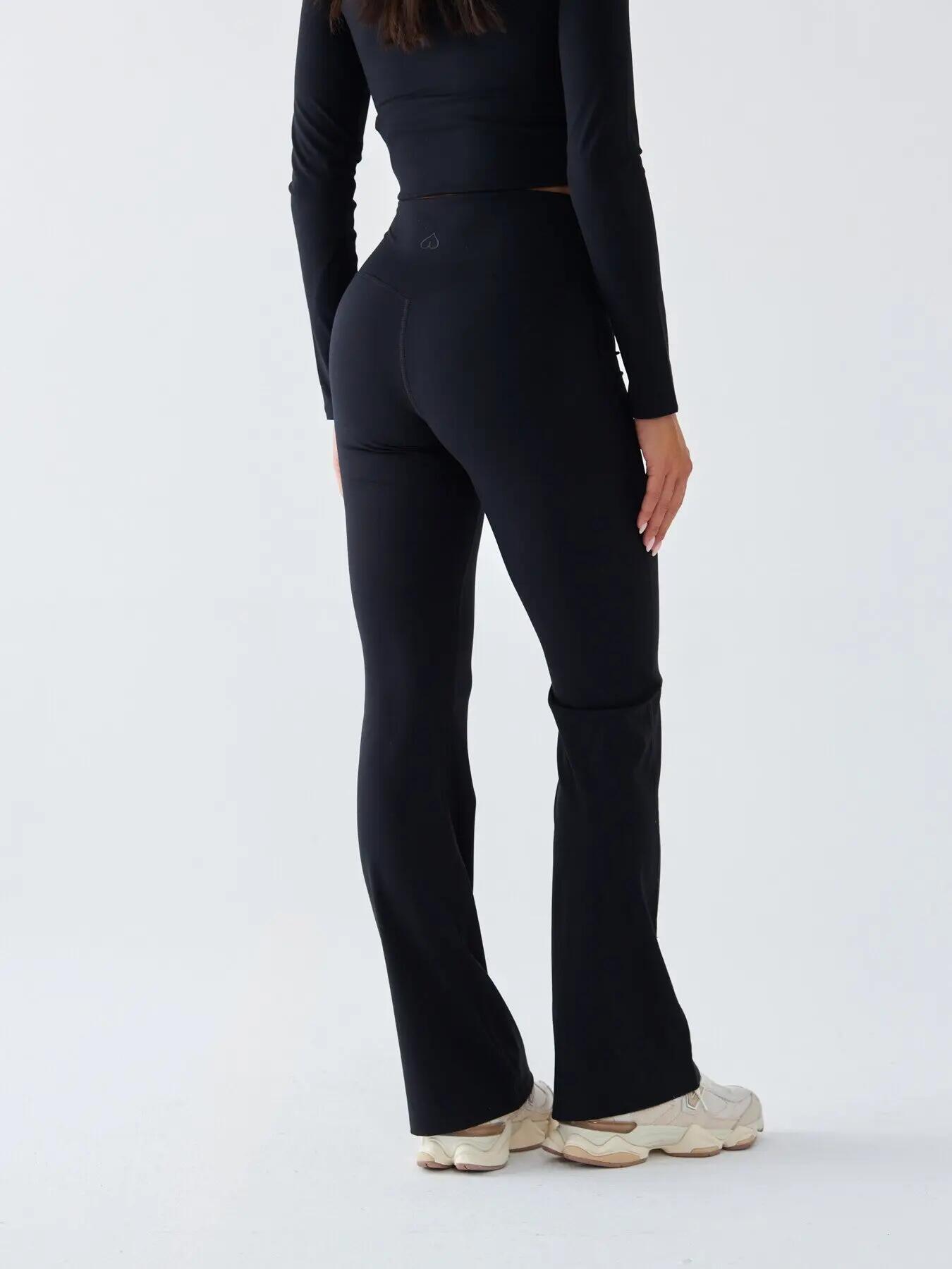 Schwarze Flrared Leggings – Morning Dew 5/7