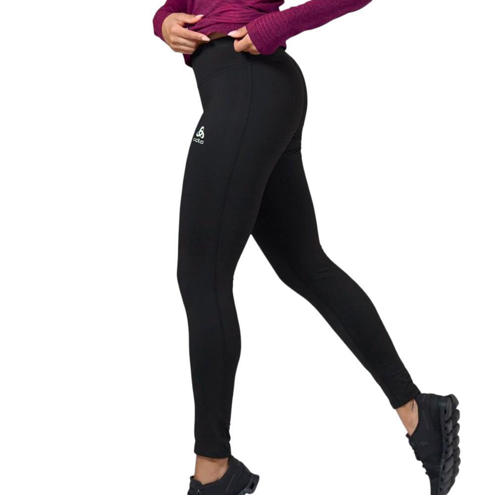 Legging Noir Femme Odlo Zeroweight 2/5