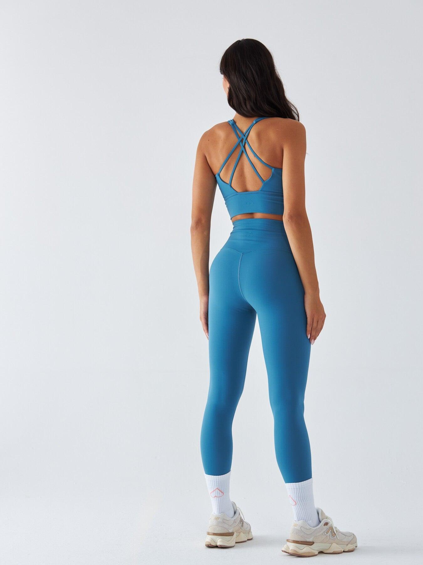 Blauer Sport-BH – Morning Dew 7/7