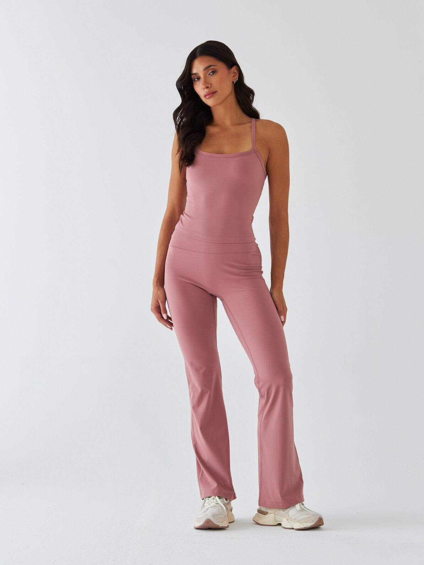 Rosa Flrared Leggings – Morning Dew 7/7