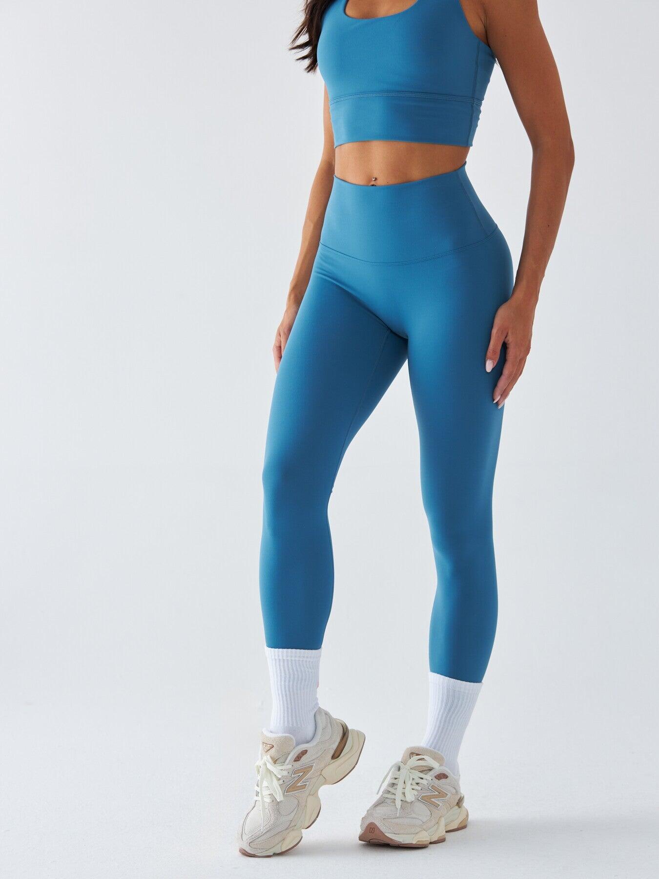 Blaue Sportleggings – Morning Dew 4/7