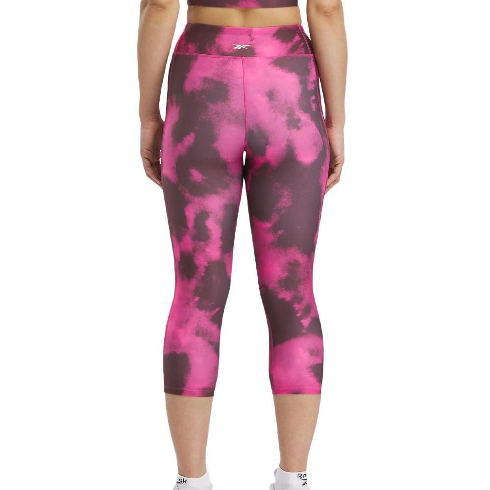 Legging Rose/Mauve Femme Reebok Train 2/2