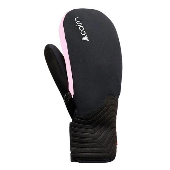 Moufles de Ski Noir/Rose Femme Cairn Elena In Powder Pink
