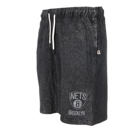 Short Gris Chiné Homme NBA Brooklyn Nets Threat Active