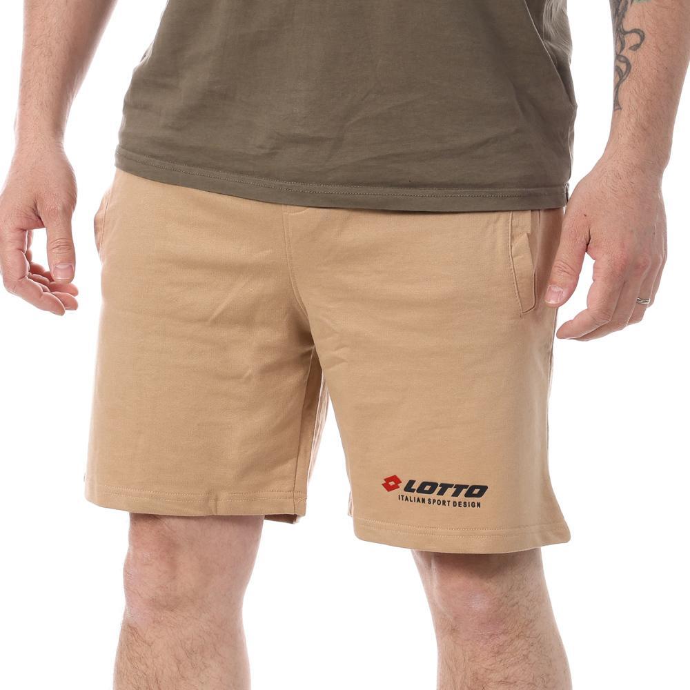 Men's Lotto Black & Beige Shorts LT1378
