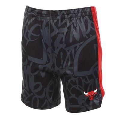 Short Basket NBA Chicago Bulls per Ragazzo Grigio/Rosso