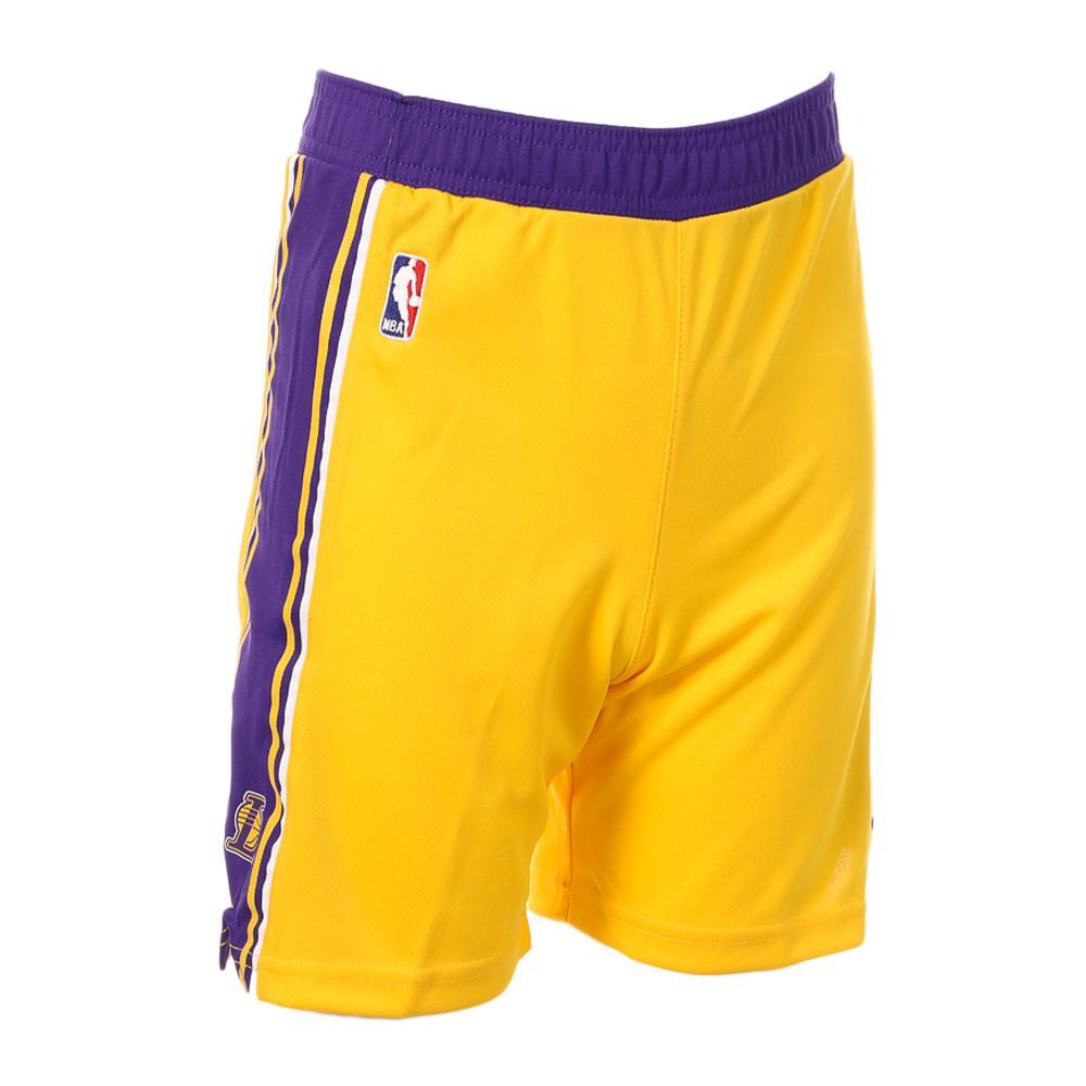 Boys' NBA Los Angeles Lakers Purple/Yellow Basketball Shorts