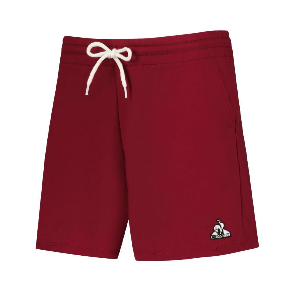 Women's Le Coq Sportif Heritage Bordeaux Shorts