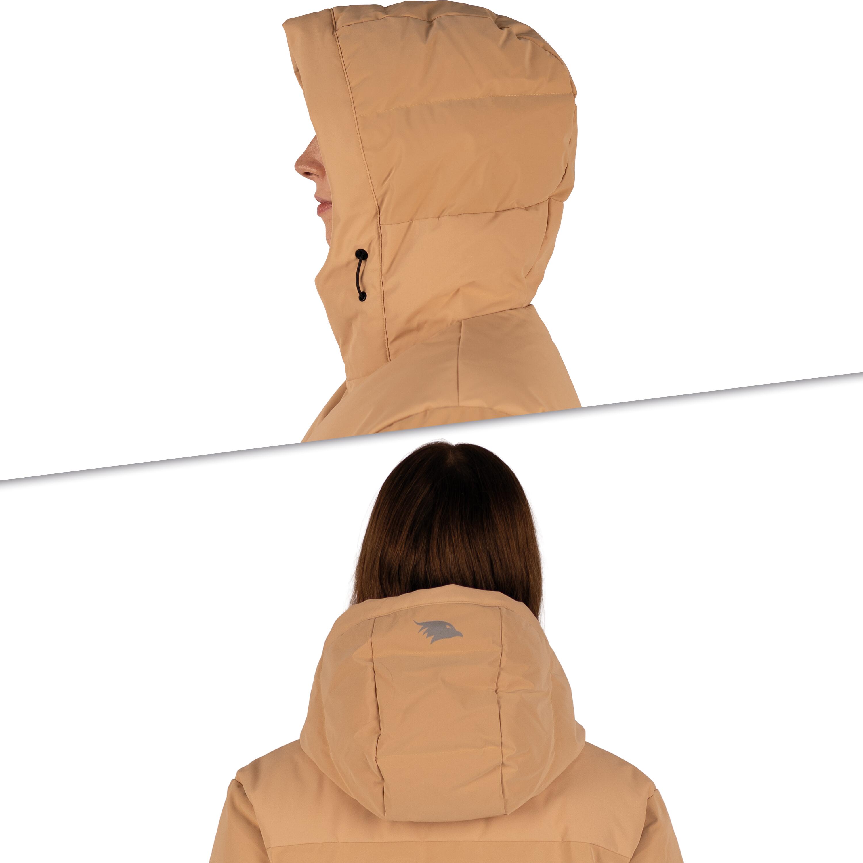 Doudoune d’Hiver Réfléchissante Femme Déperlante et Respirante 3/7