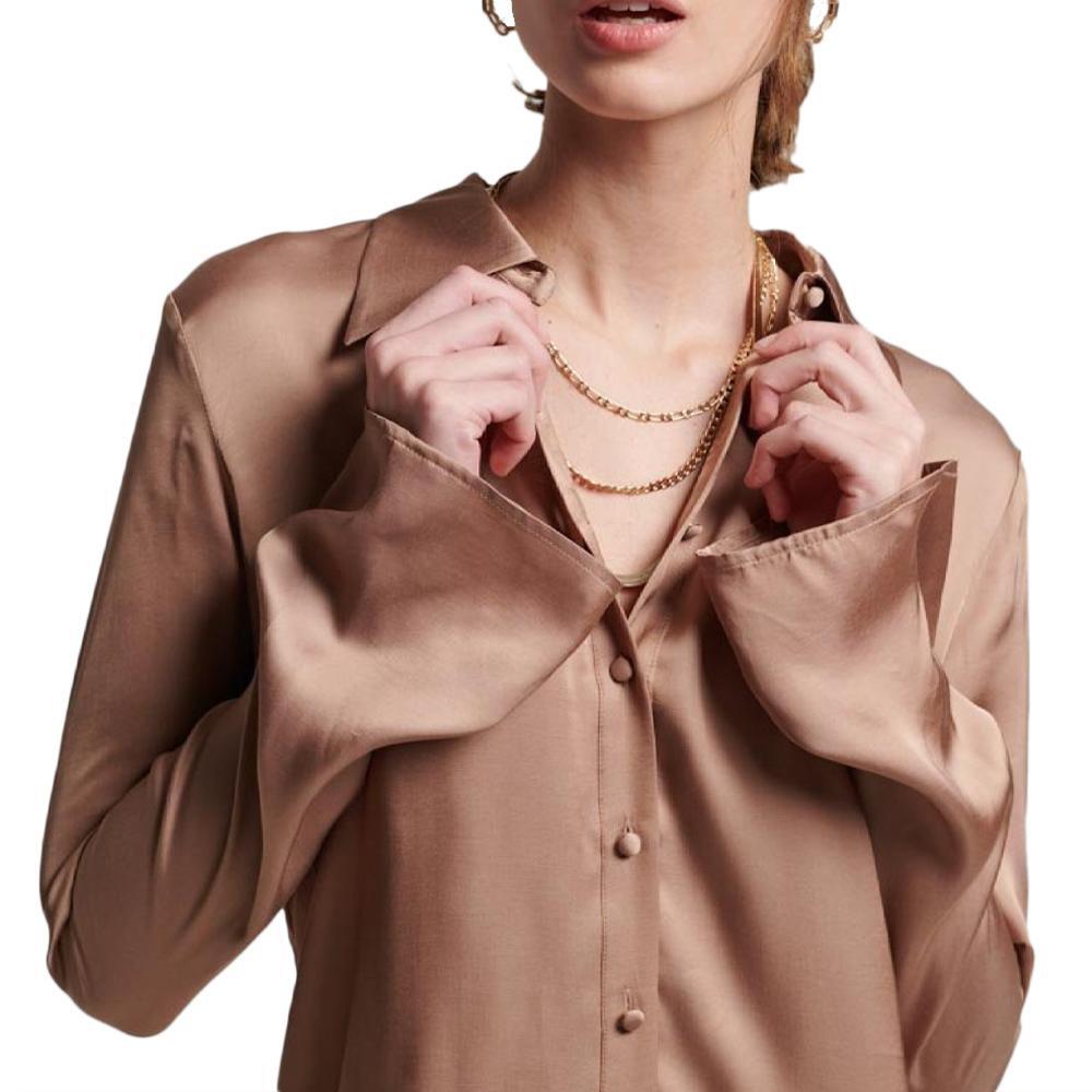 Superdry Studios Bruine Damesblouse 2/2