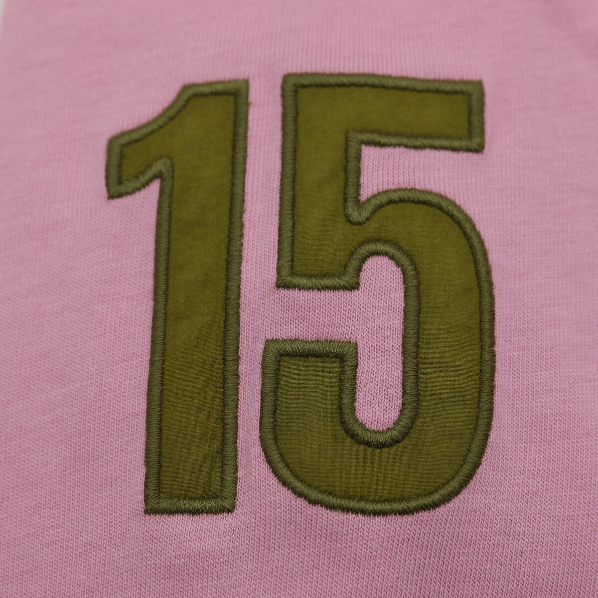 Polo manches longues 15 en coton rose Lounes 3/3