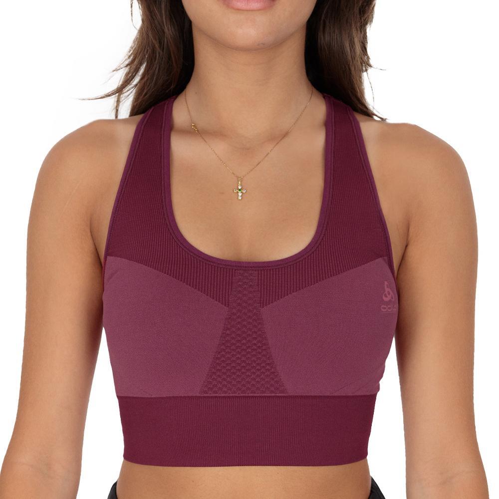 Odlo Women's Seamless Red Sports Bra