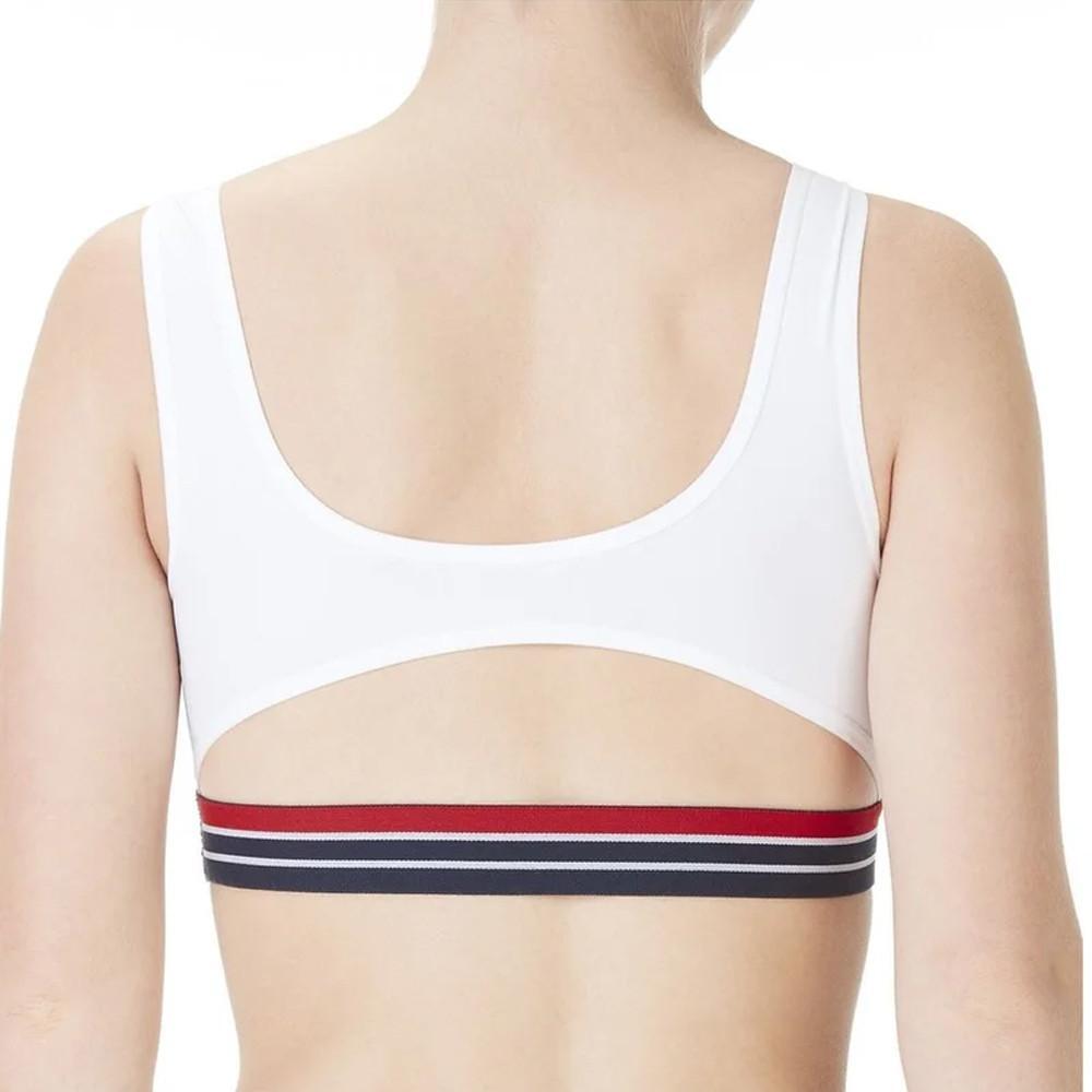 Sujetador Deportivo Fila Blanco/Azul Marino para Mujer 2/2