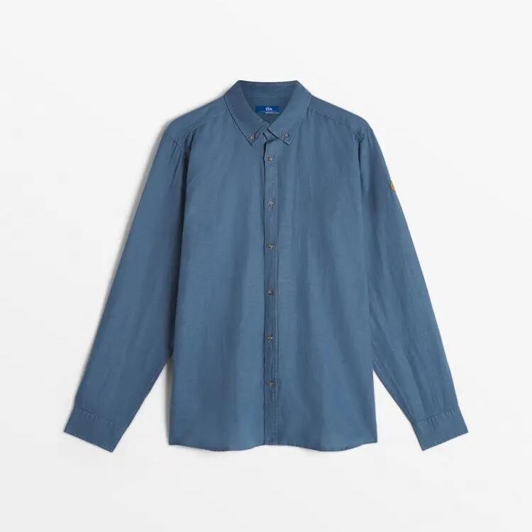 Men's Blue Shirt TBS Linerche