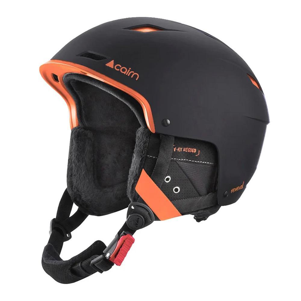 Cairn Reveal Matt Fire Unisex Ski Helmet