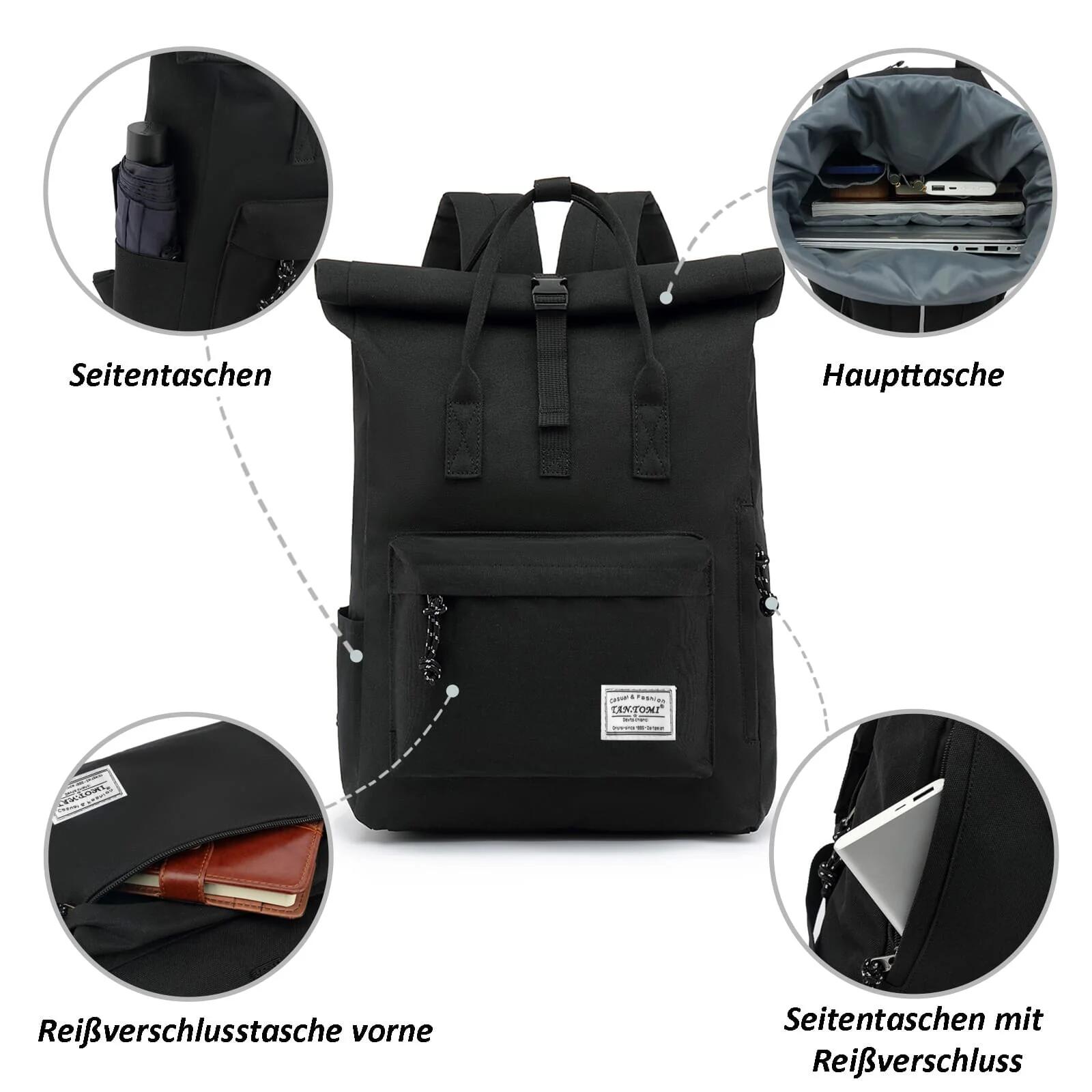 Rucksack Cityrucksack Daypack Tagesrucksack Schule Studium Sport 5/6