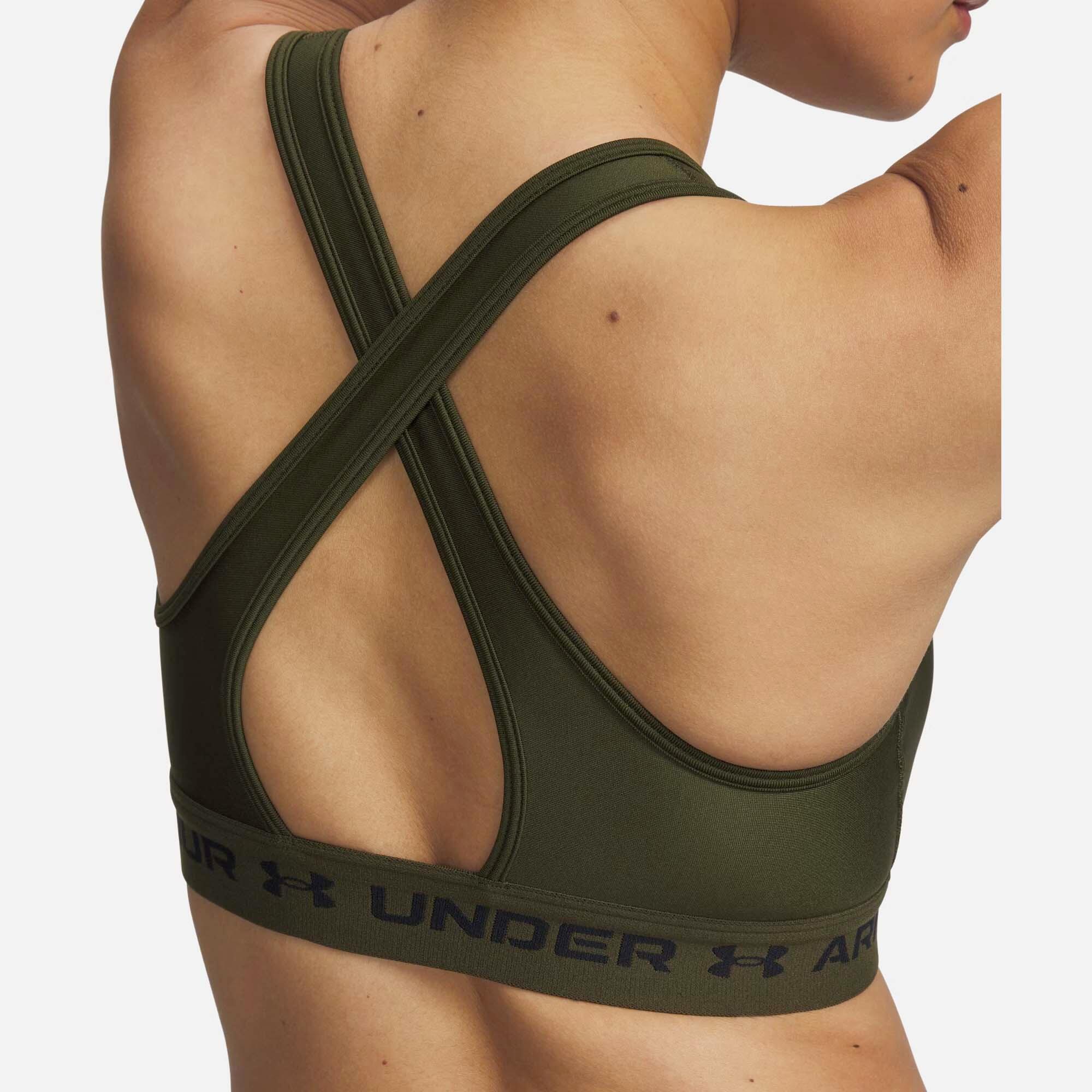 Top Under Armour Brassière Crossback Mid Femme 4/4