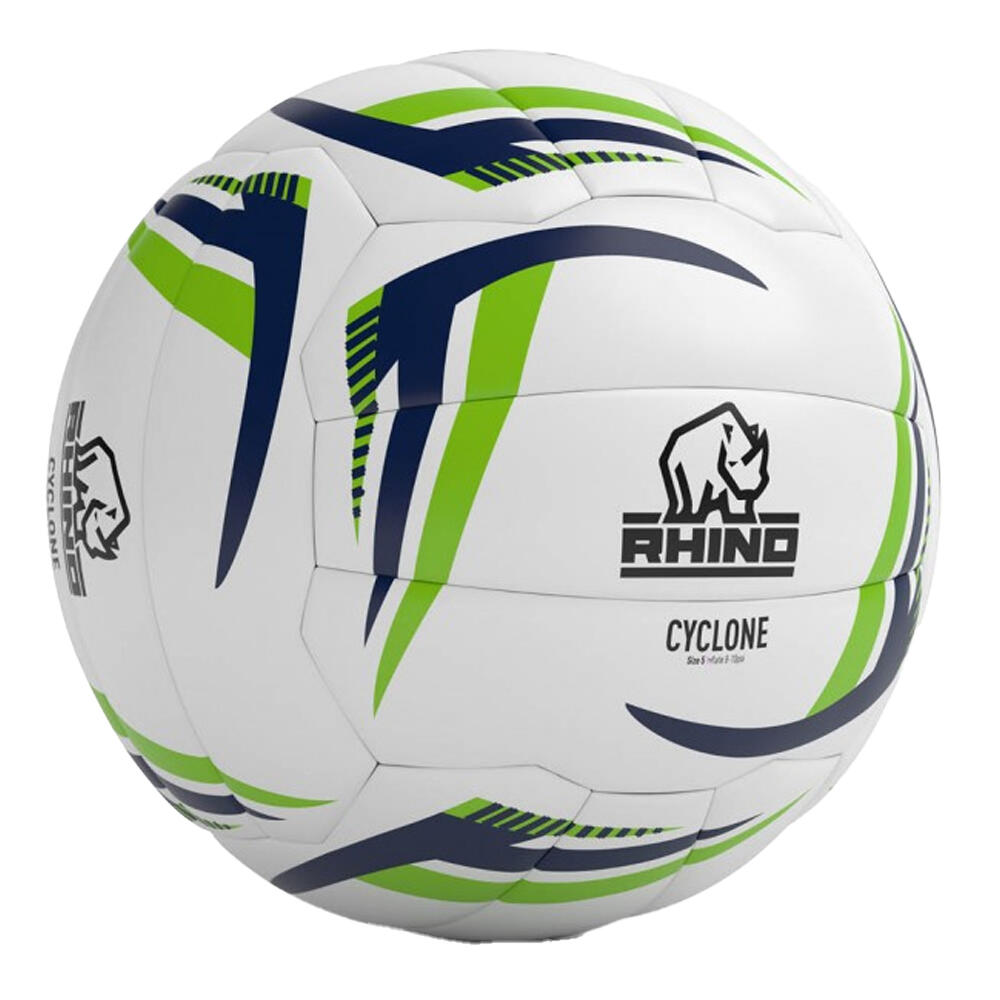 Cyclone Netball (White/Green/Dark Blue) 1/1