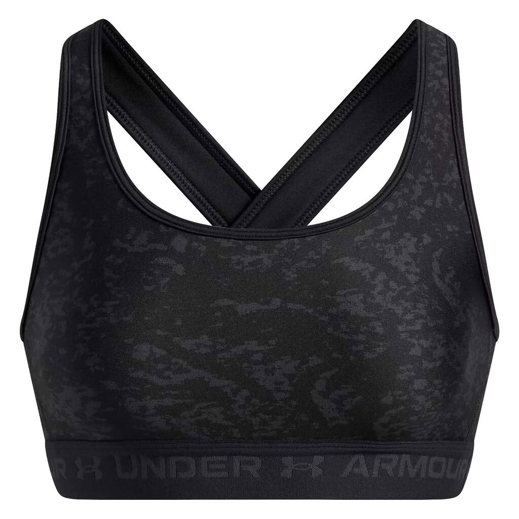 Top Under Armour Crossback Mid Print Woman