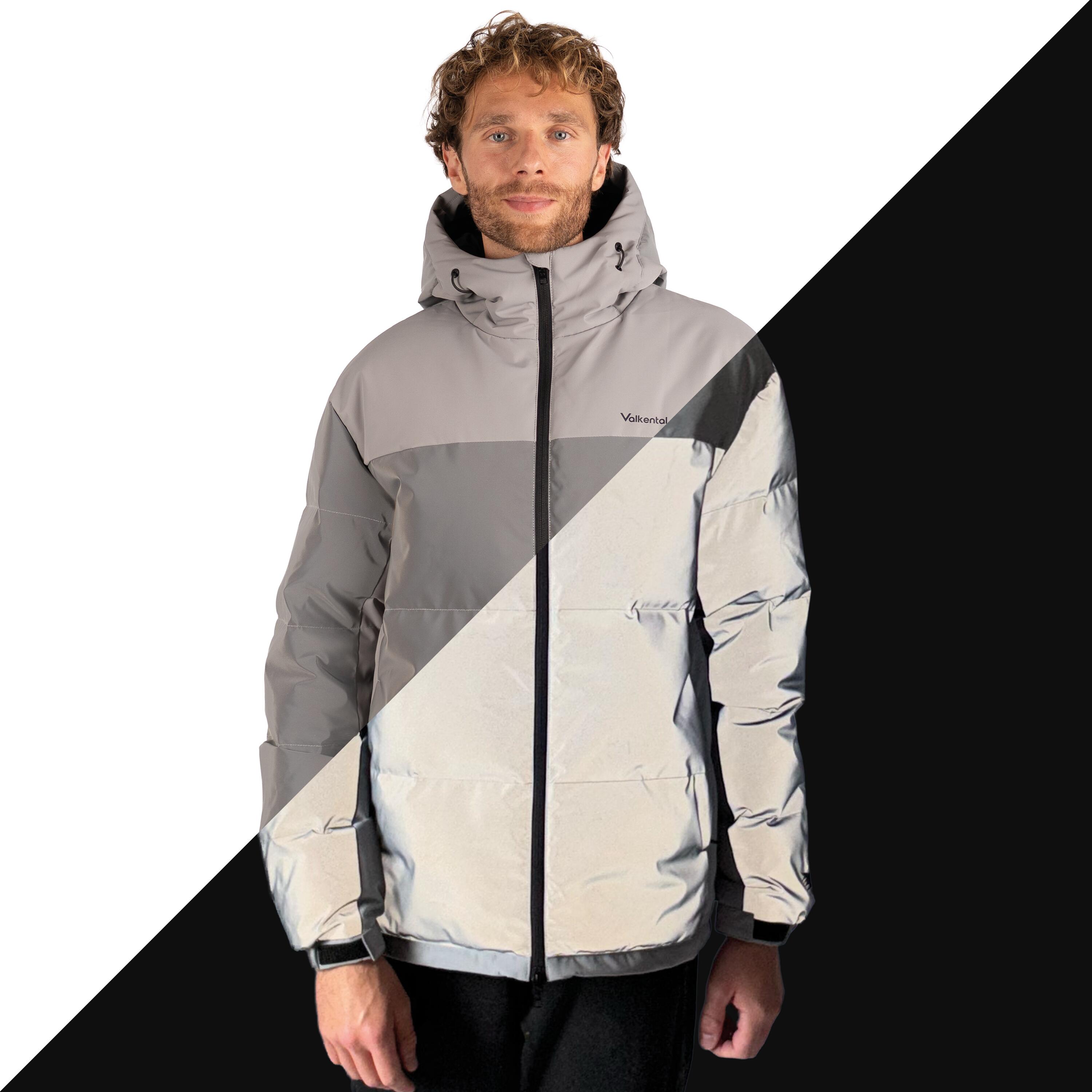 Doudoune d’Hiver Réfléchissante Homme Déperlante et Respirante 7/7