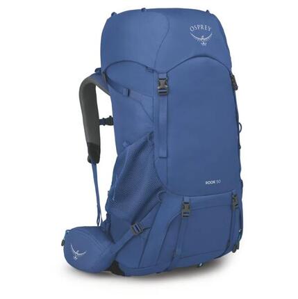 Sac à dos Osprey Rook 65 65L Bleu polyester recyclé 600D AirSpeed dorsal ventilé