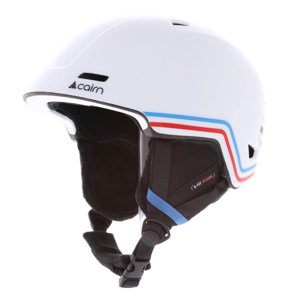 Cairn Meteor White Hipster Unisex Ski Helmet