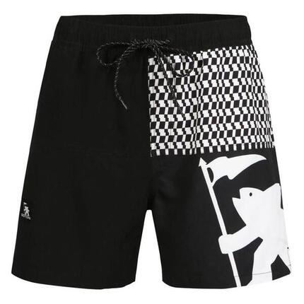 Gotcha Zwembroek Heren Zwart/Wit 963500