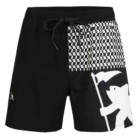 Gotcha Zwembroek Heren Zwart/Wit 963500