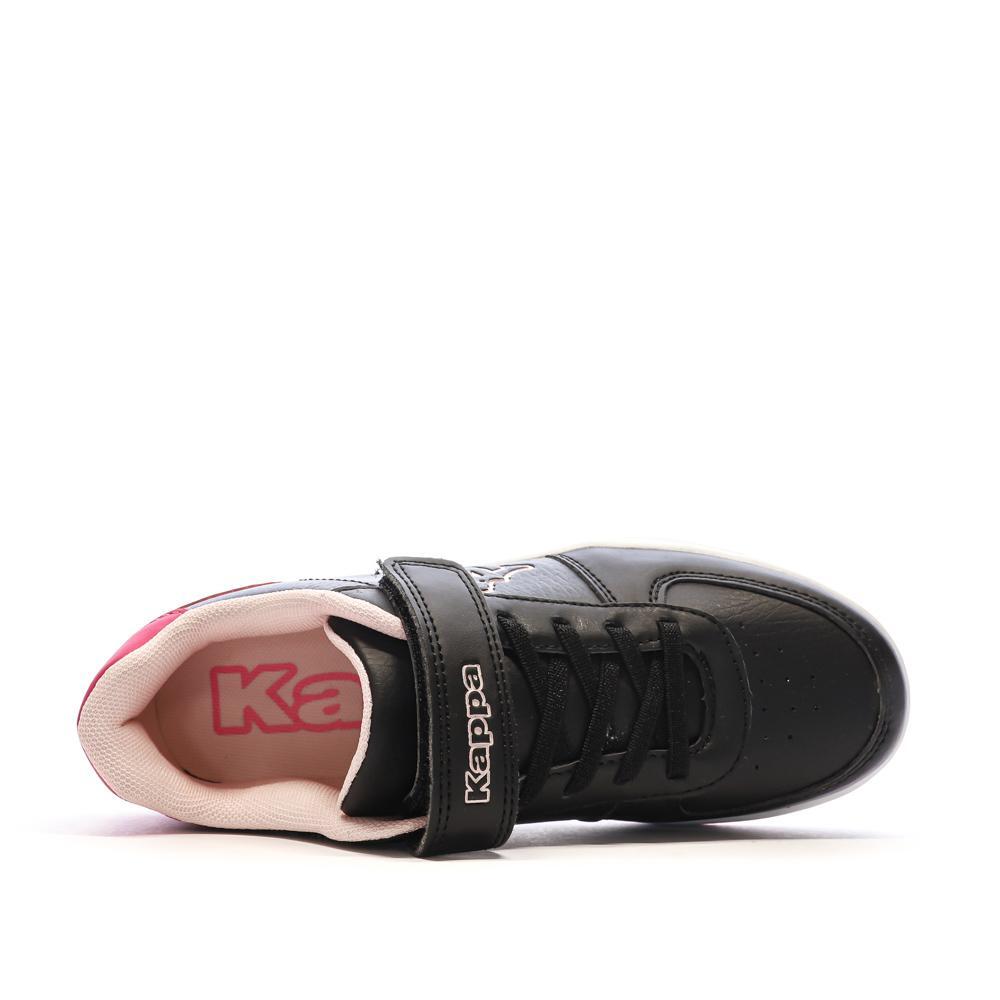 Baskets Noires/Roses Fille Kappa Malone 4/7