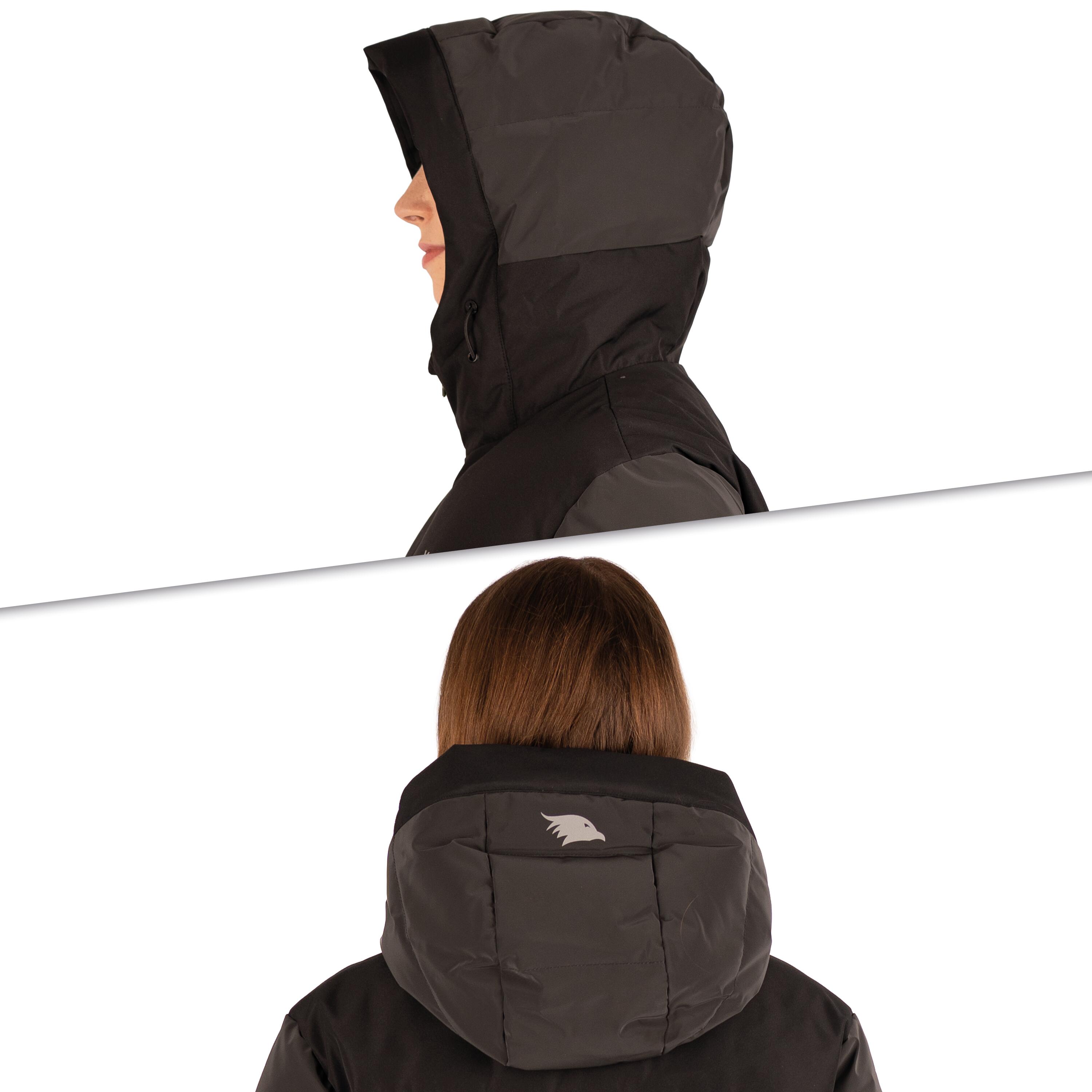 Daunen Winterjacke Reflektierend für Damen - Wasserabweisend und Atmungsaktiv 3/7