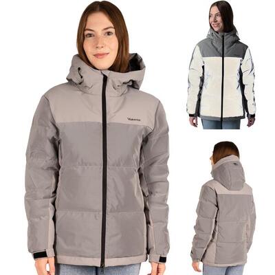 Dames reflecterende donzen winterjas waterafstotend en ademend