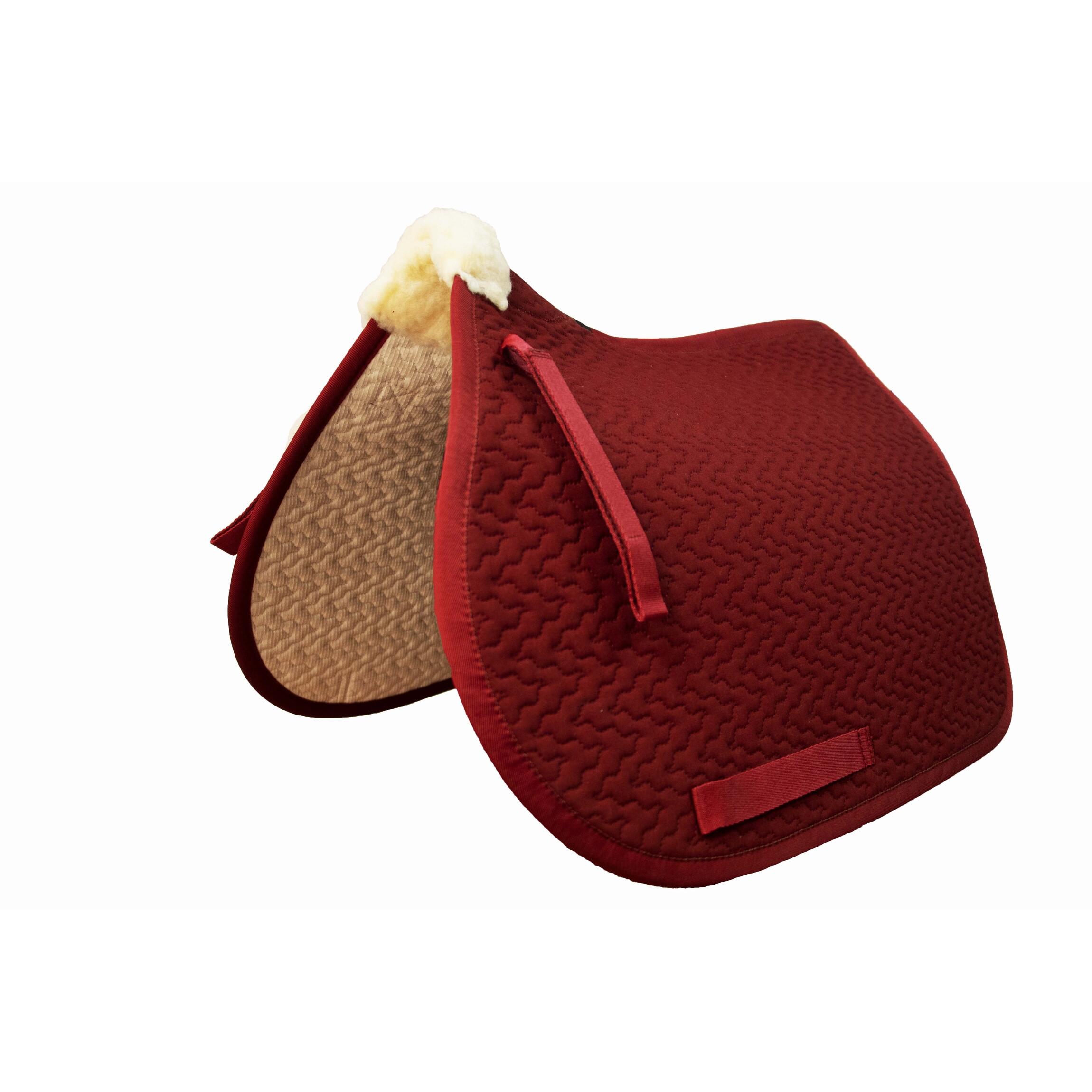 T De T - Tapis De Selle De Cso Therese T De T - Tapis De Selle - Marron|rouge - Cs - Decathlon
