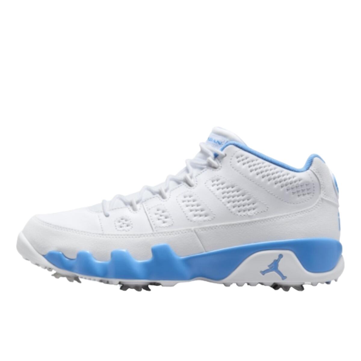 Jordan - Chaussures  9 Retro Low Golf White University Blue - Baskets - Bleu - Decathlon