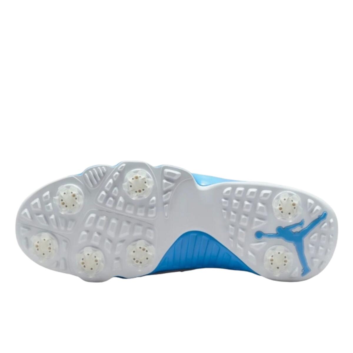 Scarpe  9 Retro Low Golf White University Blue 4/4